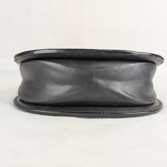 CHARLES & KEITH Horse Shoe Top Handle Bag Black Shoulder Bag - Picture 9 of 14